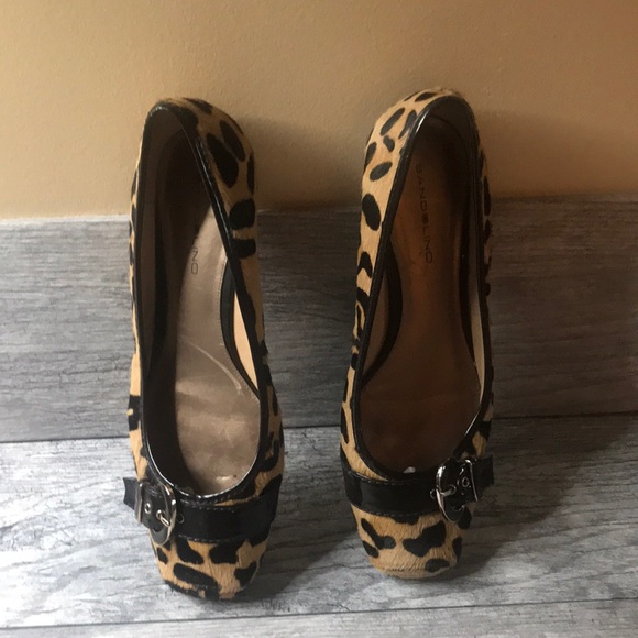 Bandalino Animal Leopard Print Shoes - Picture 3 of 6